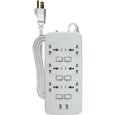 Royu REDEC726 (6-Gang) Individual Switches & 2 USB Ports | Royu by KHM Megatools Corp.